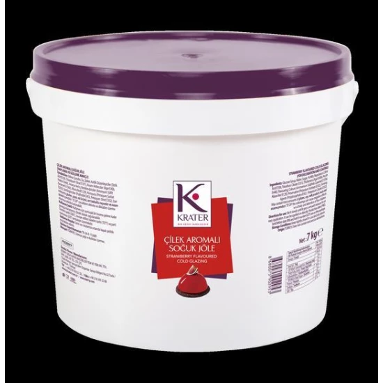 KRATER JÖLE ÇİLEKLİ SOĞUK (7 KG) KRATER JÖLE ÇİLEKLİ SOĞUK (7 KG)