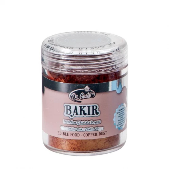 DR. GUSTO METALİK TOZ BAKIR (50 GR) DR. GUSTO METALİK TOZ BAKIR (50 GR)